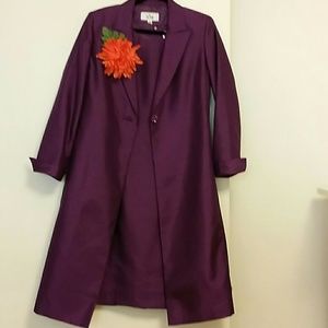 Le Suit 2 pc. Sleeveless dress and coat.